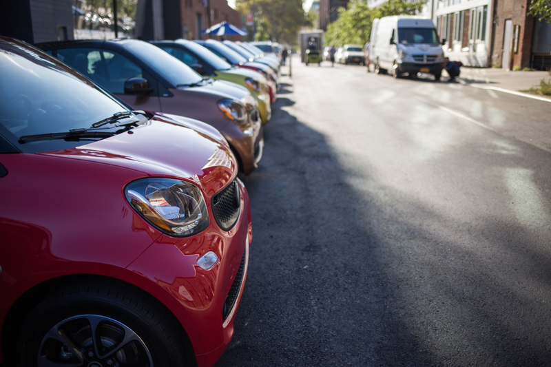 Lined up like bumper cars at the fair. Image credit: Kristen Lee